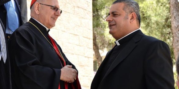 Cardinal Sako of Iraq & Fr. Rifat