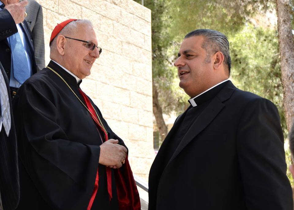 Cardinal Sako of Iraq & Fr. Rifat