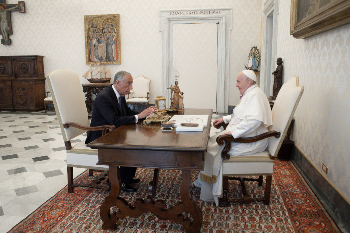 pope francis president portugal