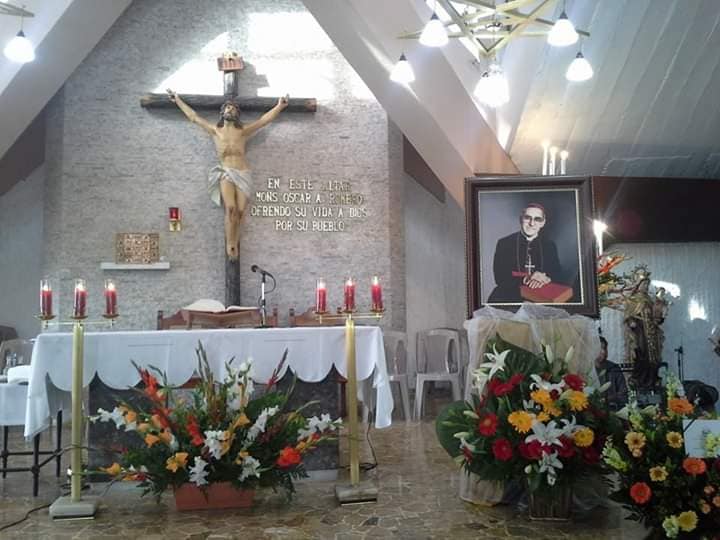 Salvador Capilla san Oscar Romero