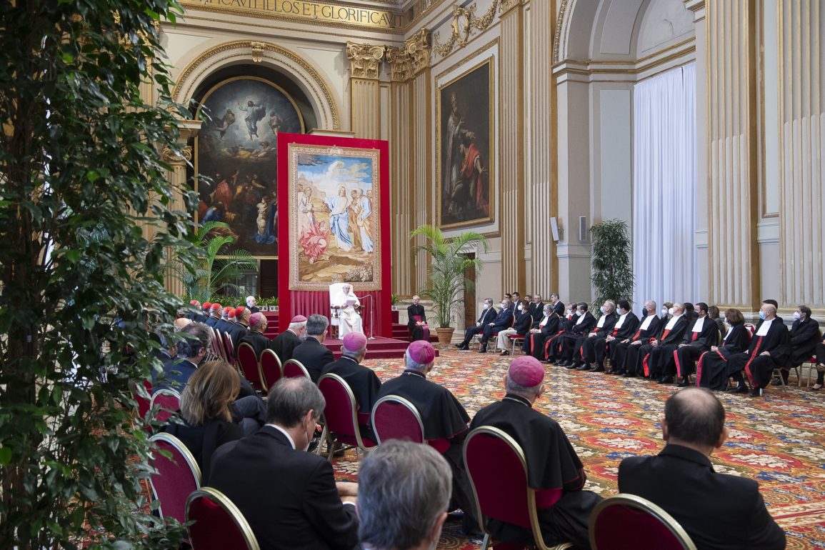 Año judicial Vaticano Papa