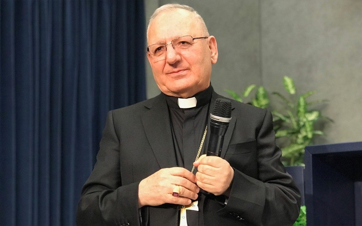Cardenal Sako Papa Irak