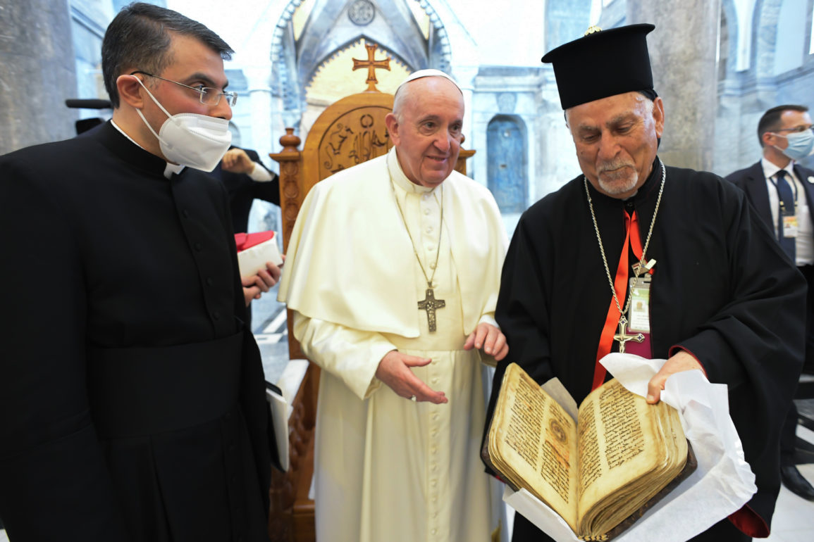 Pope in Iraq - Copyright: Vatican Media