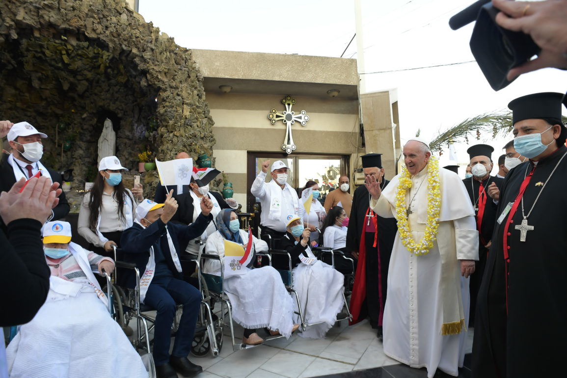 Irak Papa encuentro catedral