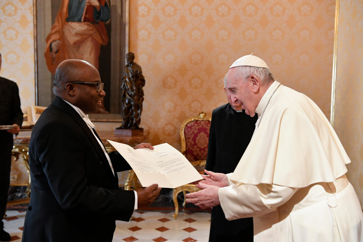 Vaticano embajador Haití credenciales