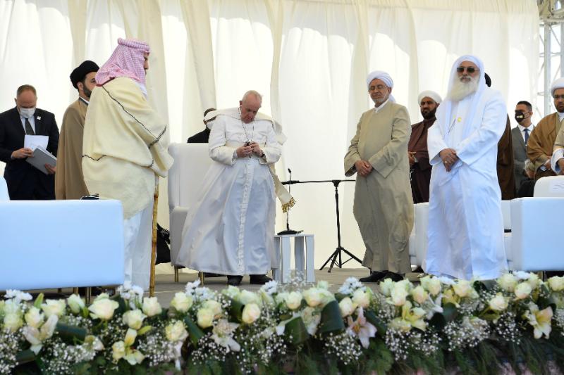 Pope's Interreligious Prayer Meeting in Ur - Copyright: Vatican Media