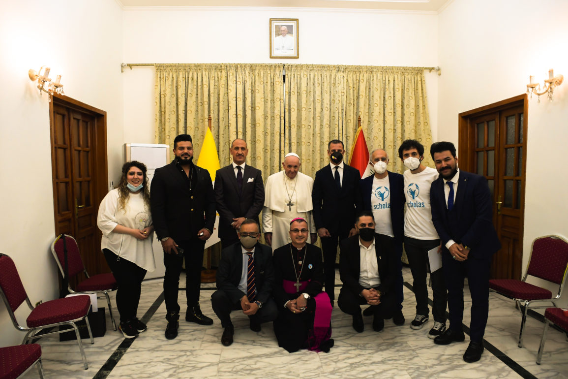 Irak Papa Scholas Ocurrentes