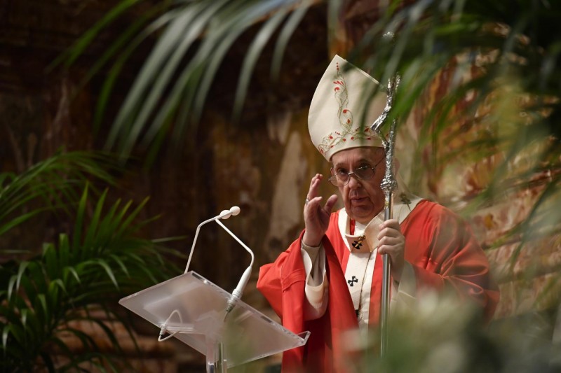 Pope Prays Angelus