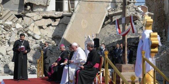 Pope in Iraq - Copyright: Vatican Media