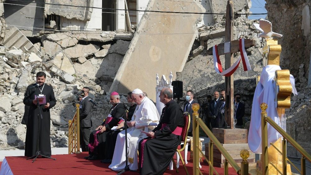 Pope in Iraq - Copyright: Vatican Media