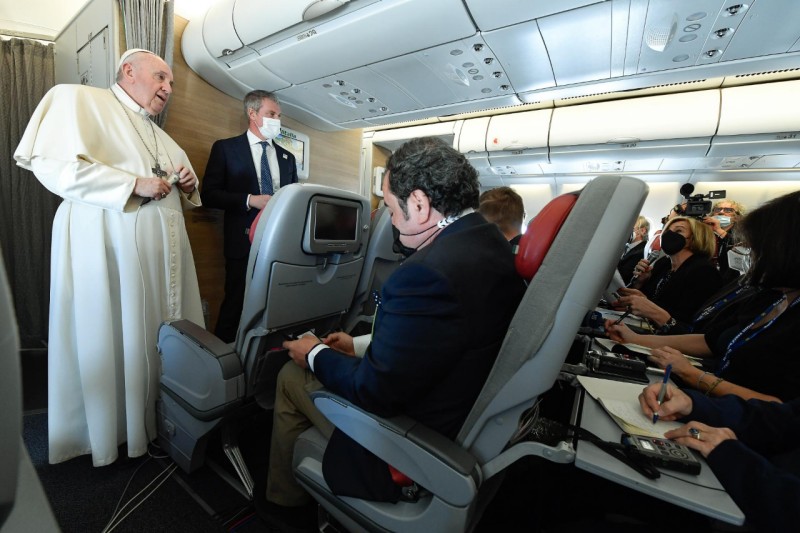 Irak rueda prensa Papa