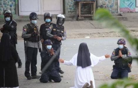 Youth Killed Myanmar Cathedral