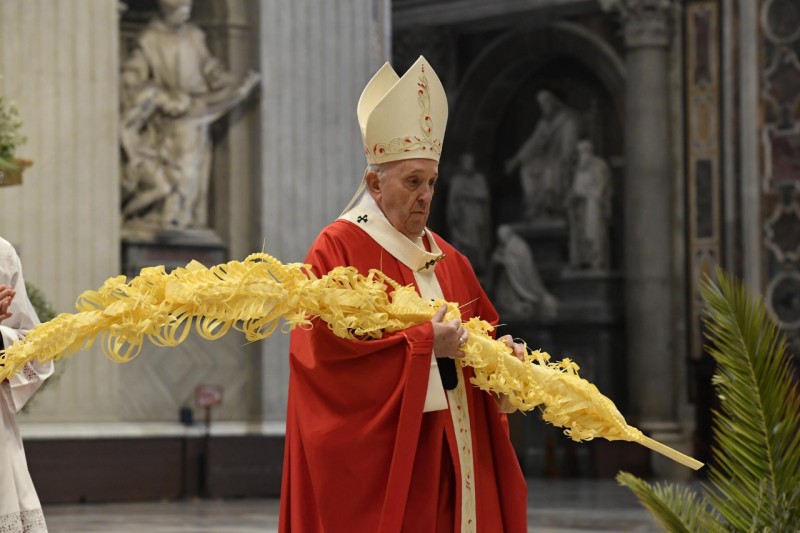 Pope Palm Sunday