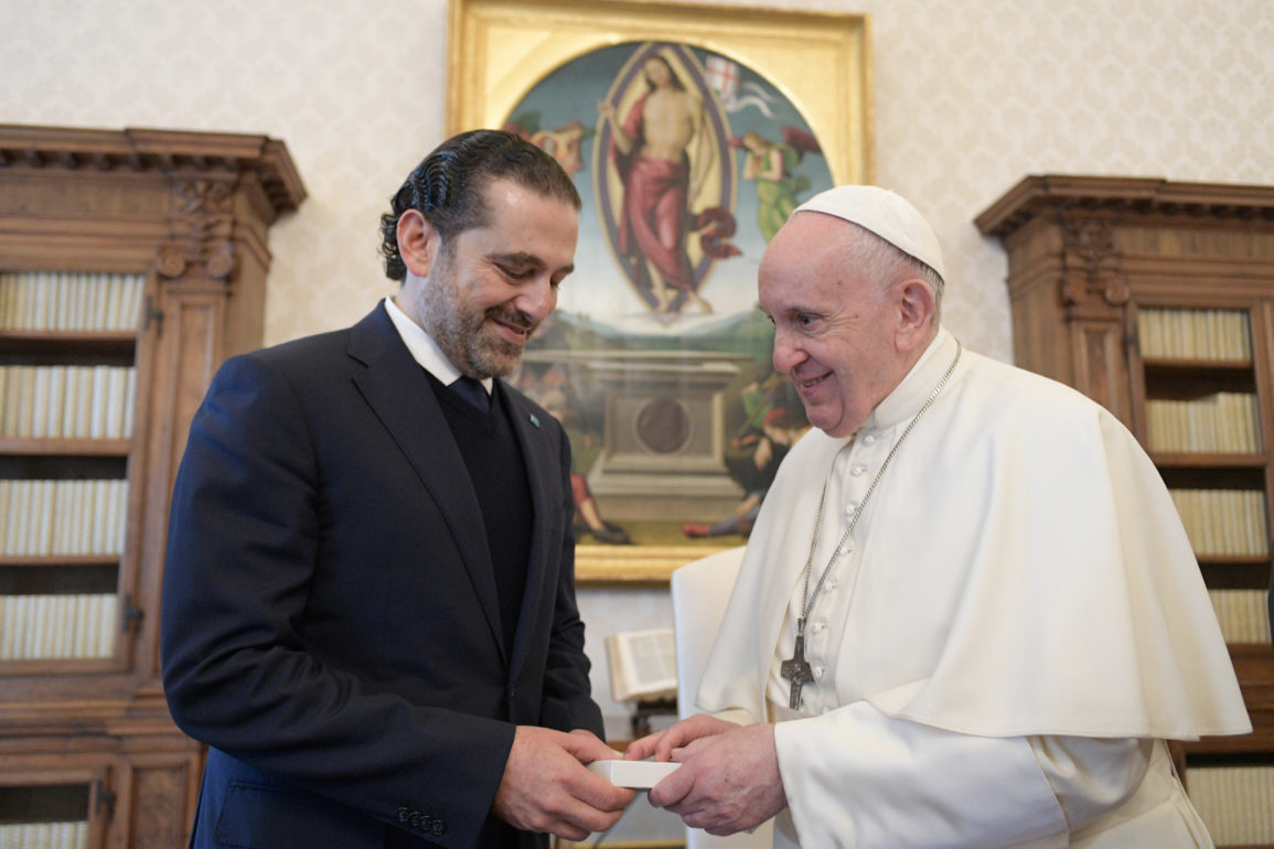 Líbano Papa Hariri