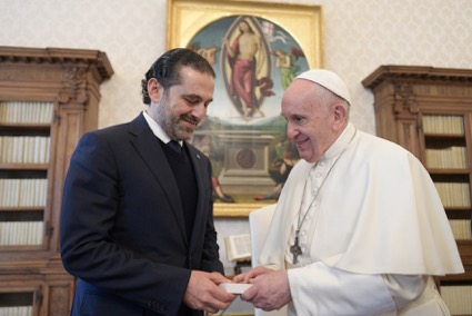 Pope reaffirms wish to visit Lebanon - Copyright: Vatican Media