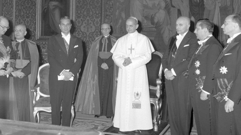 Aldo Moro with Pope Paul VI © Vatican Media
