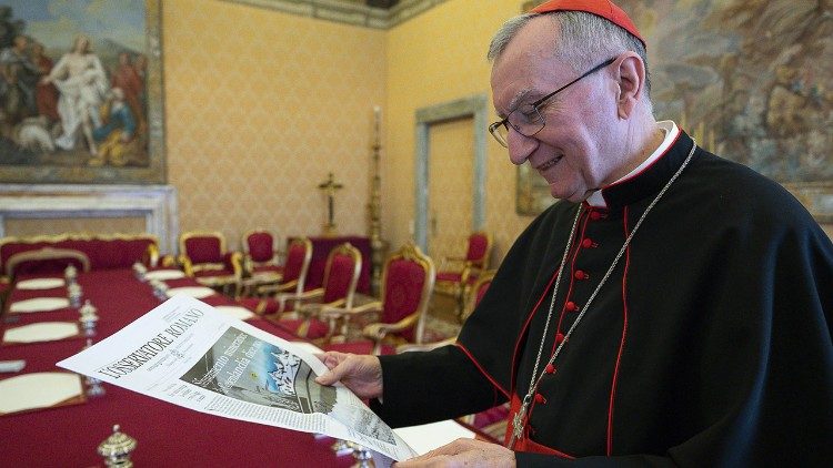 cardinal parolin holy land