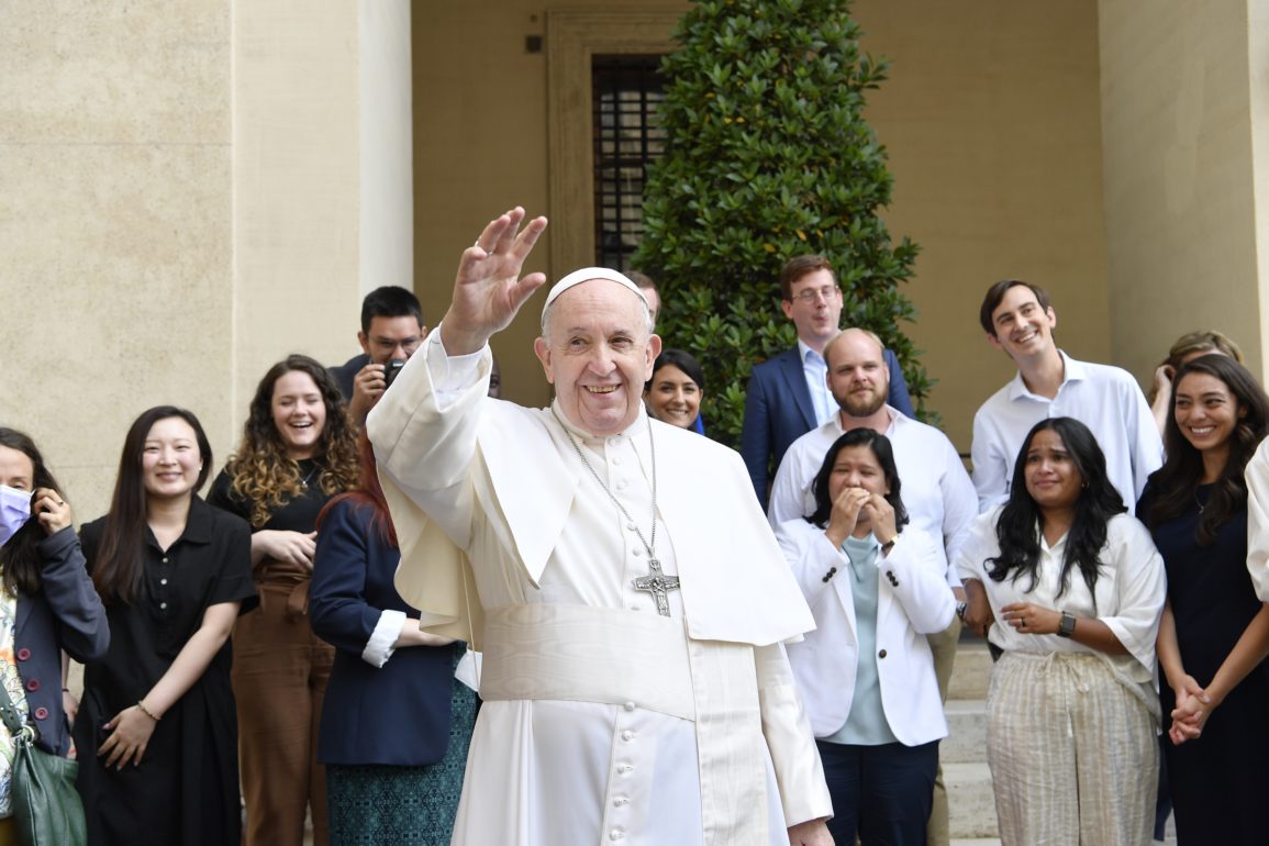 Papa oración respiración