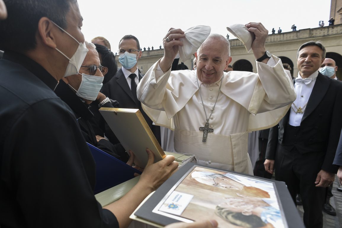 Pope Francis at General Audience- Copyright: Vatican Media
