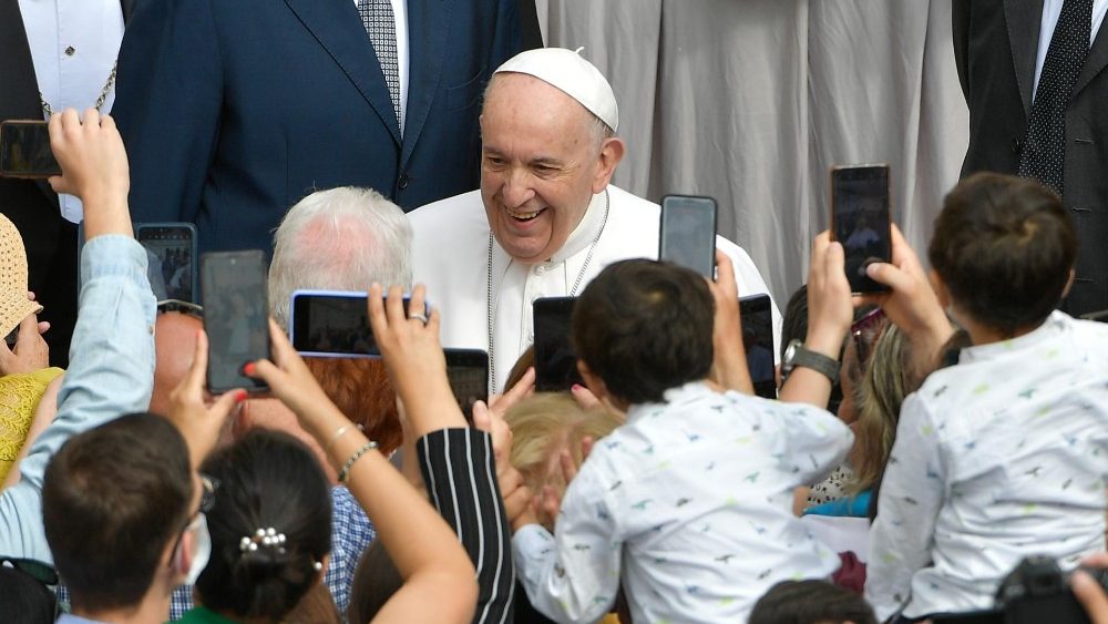 Pope Francis at General Audience- Copyright: Vatican Media