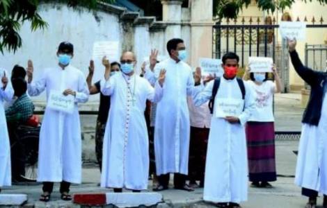 Burmese Military Priests