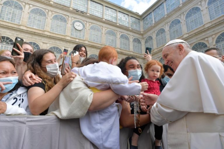 Pope at General Audience - Copyright: Vatican Media