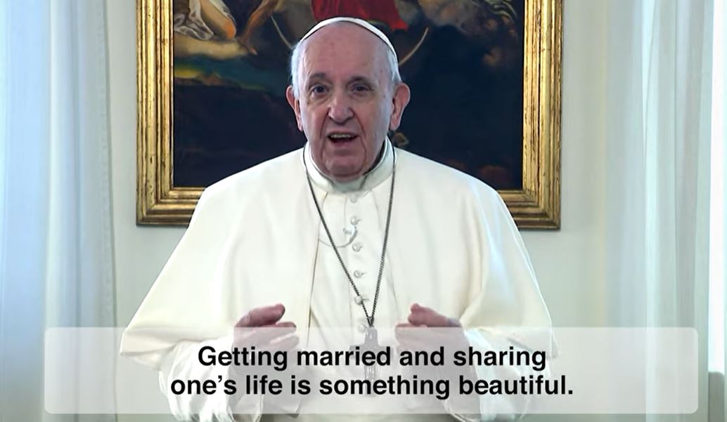 Pope Proclaims Beauty Marriage