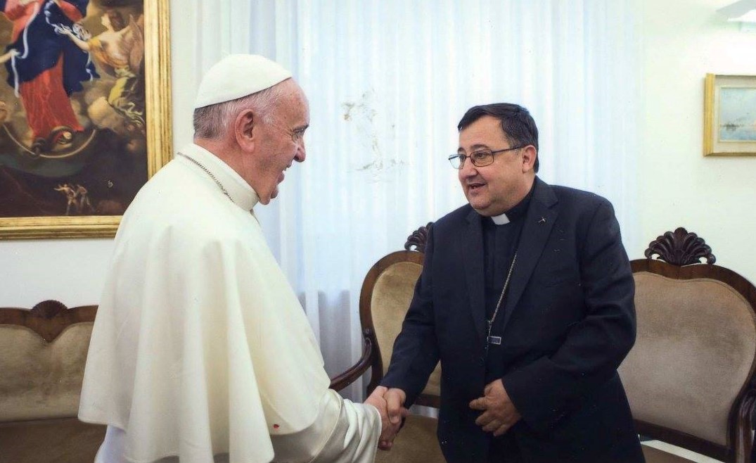 Chile Papa obispo Valparaíso