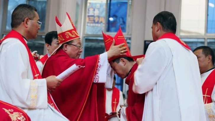 China ordenación nombramiento obispo