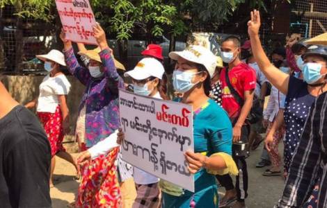 Protests Persist in Myanmar