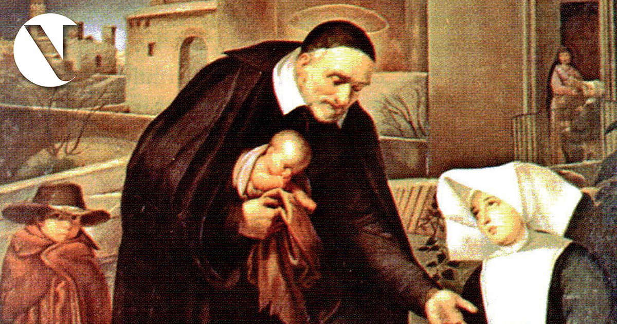 San Vicente de Paúl, patrón de asociaciones de caridad - Exaudi