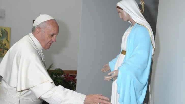 Papa María misterio Verbo Dios