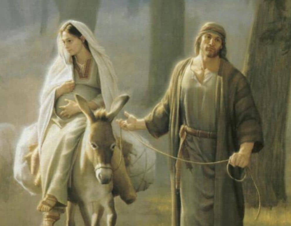 Campaña: Caminando de Nazaret a Belén con José y María