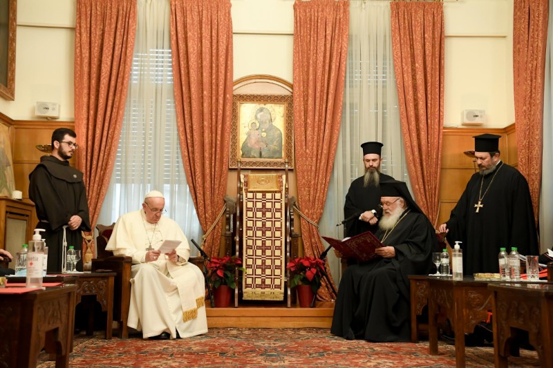 'We Receive Your Holiness with Feelings of Brotherhood and Honor'