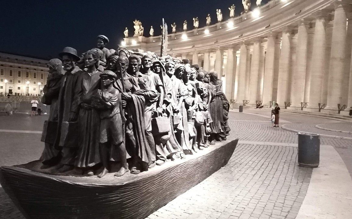 Vaticano código QR monumento