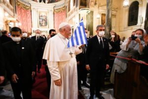 Grecia Papa comunidad católica