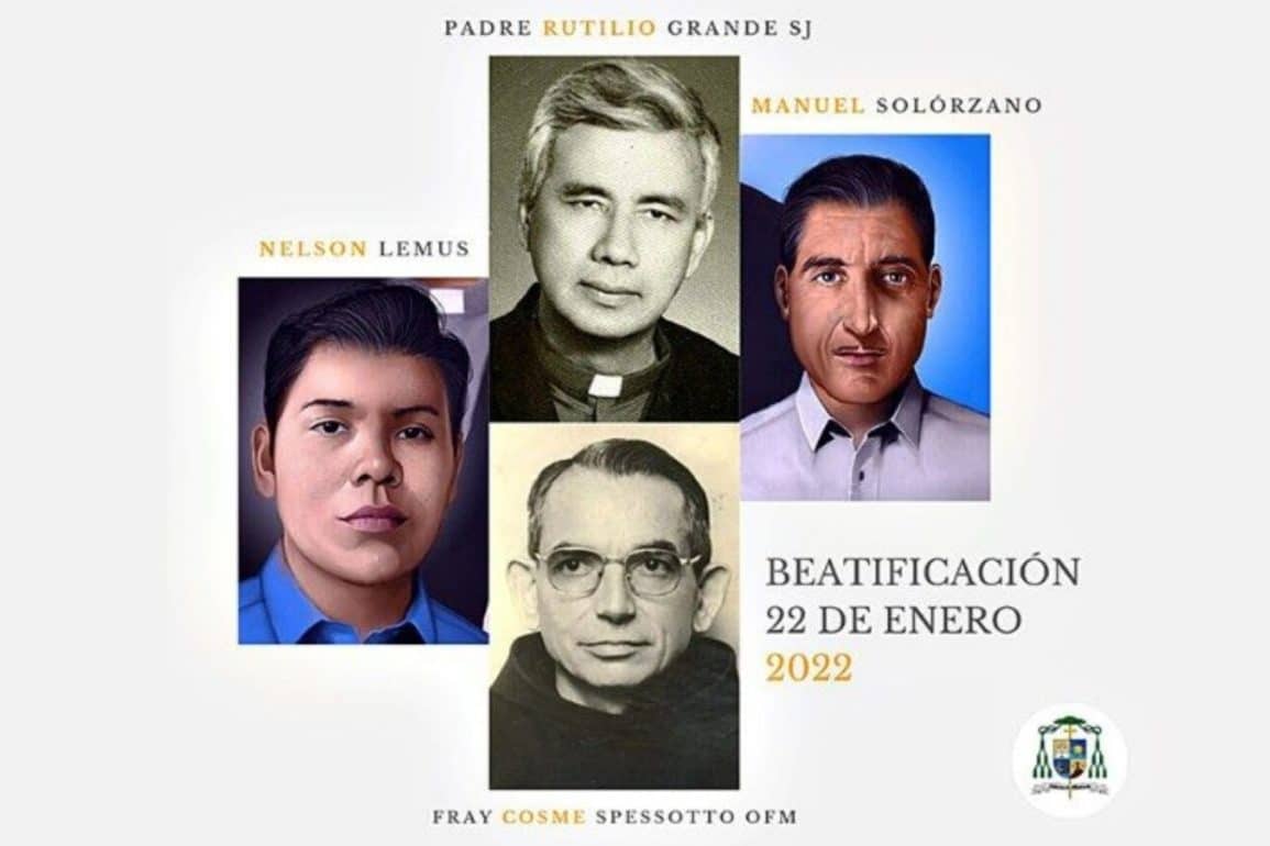 El Salvador beatificación mártires
