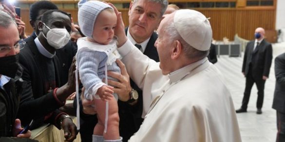Pope at General Audience - Copyright: Vatican Media