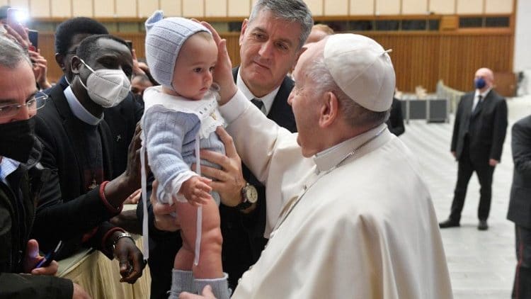 Pope at General Audience - Copyright: Vatican Media