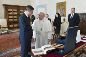 Eslovenia Papa presidente República 