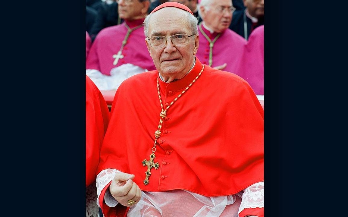 Cardinal Agostino Cacciavillan.
