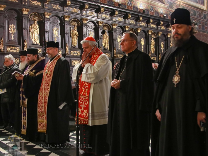 Prayer Service in Lviv