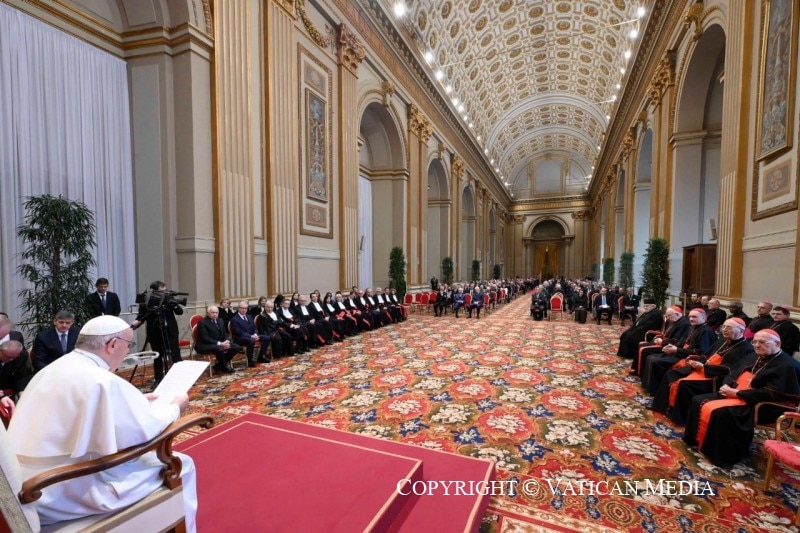 El Papa: “Todo compromiso con la paz requiere un compromiso con la justicia”