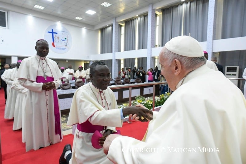 Papa obispos congoleños