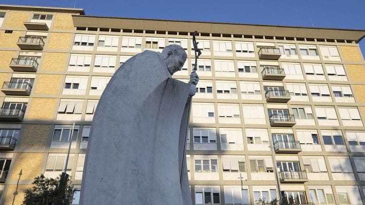 Hospital Universitario Agostino Gemelli.  (Vatican Media)