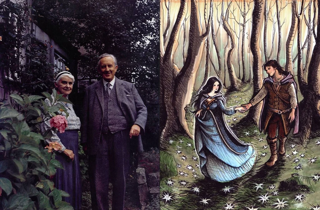 Edith y Tolkien, Lúthien y Beren