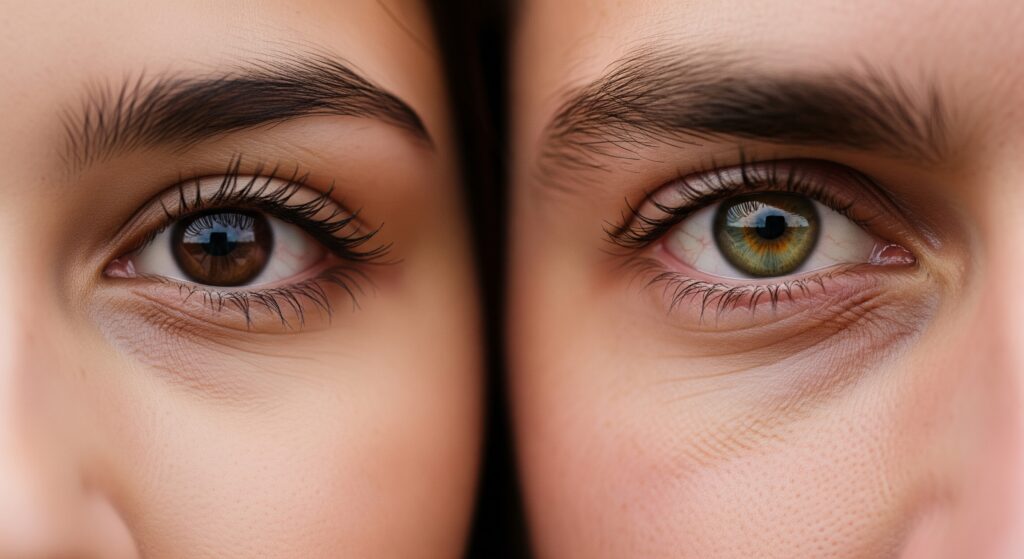Lo sguardo crea aree di relazione